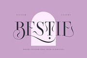 Bestie | Modern Stylish, a Serif Font by Muntab_Art (Thumbnail 1 of 15)