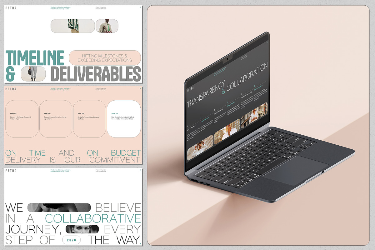 Petra Project Proposal, a Presentation Template by SlideStation (Photo 3 of 8)