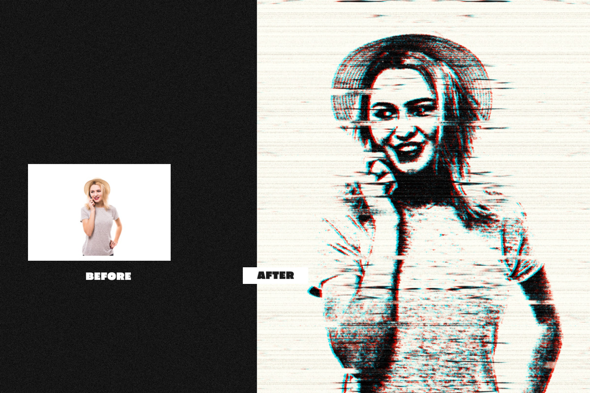 Damaged Print Photo Effect, a Brushes & More by dokudokunomi (Photo 4 of 8)