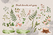 Easter Bunnies. Watercolor forest, an Animal Illustration by Alamella (Thumbnail 9 of 12)