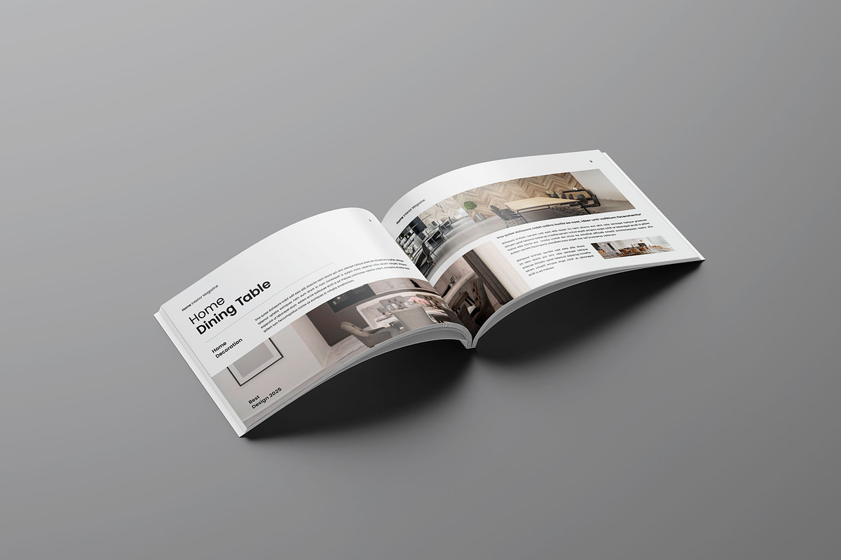 Interior Design Magazine Template, a Magazine Template by Seeing-art (Photo 5 of 10)