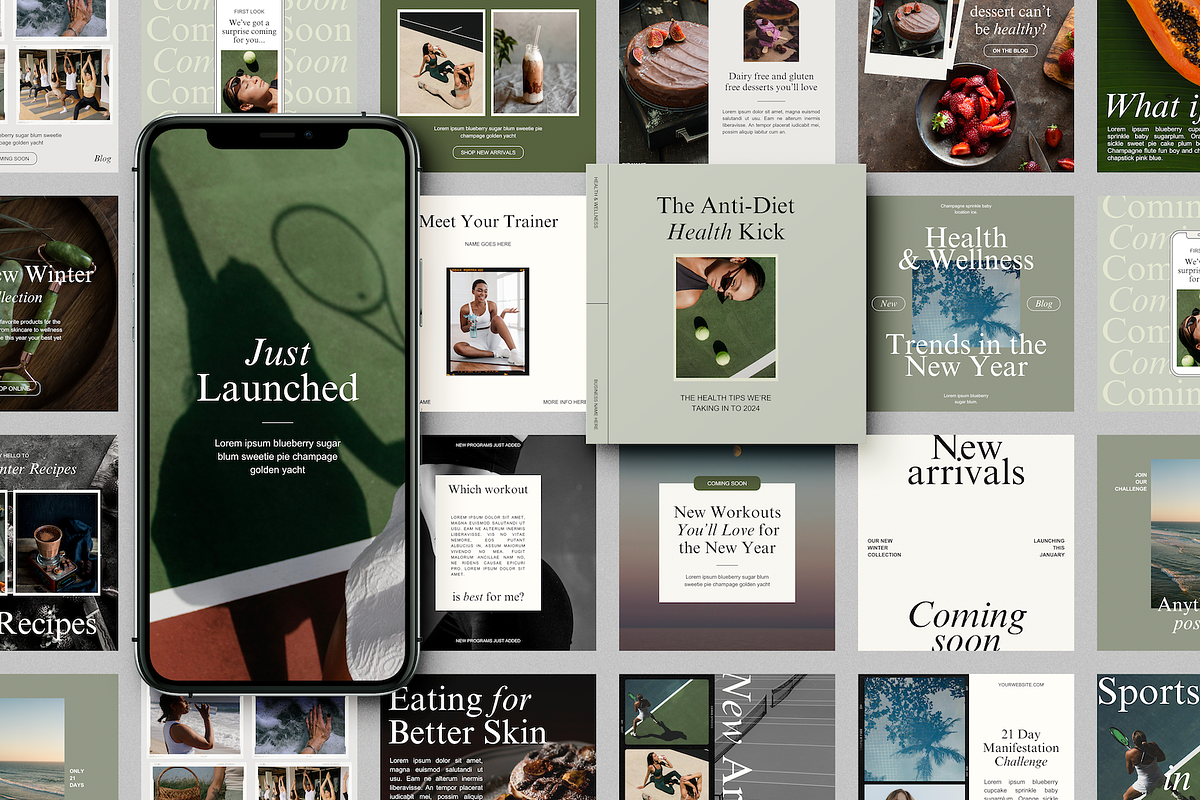 Canva Social Media Templates, a Social Media Template by Brand & Bloom (Photo 3 of 22)