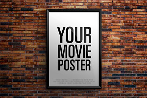 Theatrical Movie Poster - Mockup