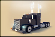 Low Poly City Cars Vehicles Pack, a Cars & Vehicle 3D Model by Anton Moek (Thumbnail 22 of 26)