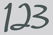 Hasty Hand - Hand Lettered Font, a Script Font by GG Design (Thumbnail 6 of 10)