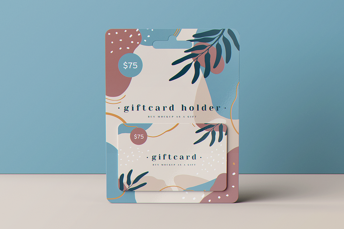 Gift Card Holder MockUp, a Product Mockup by coloformia (Photo 2 of 13)