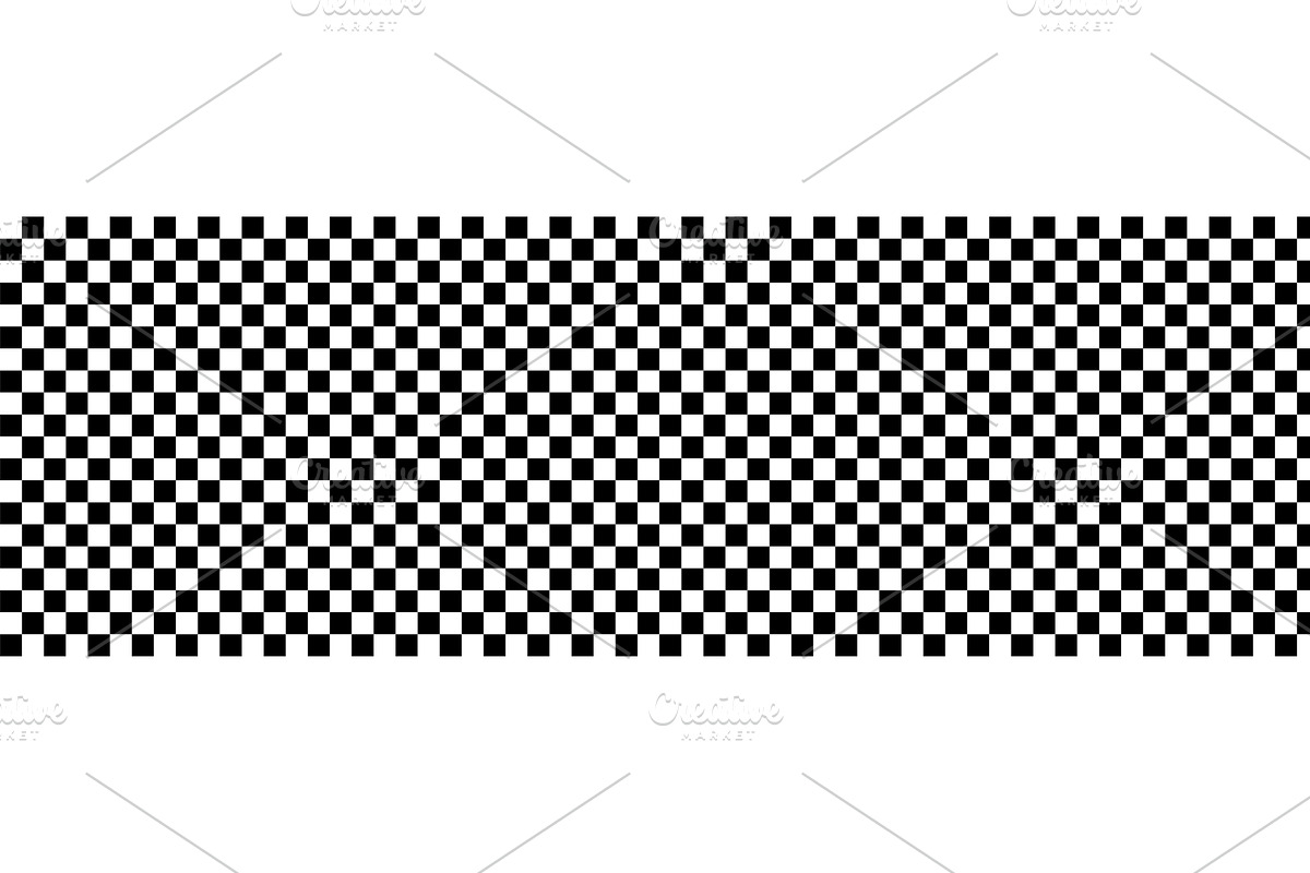 Long checkered geometric background, an Illustration by 32pixels
