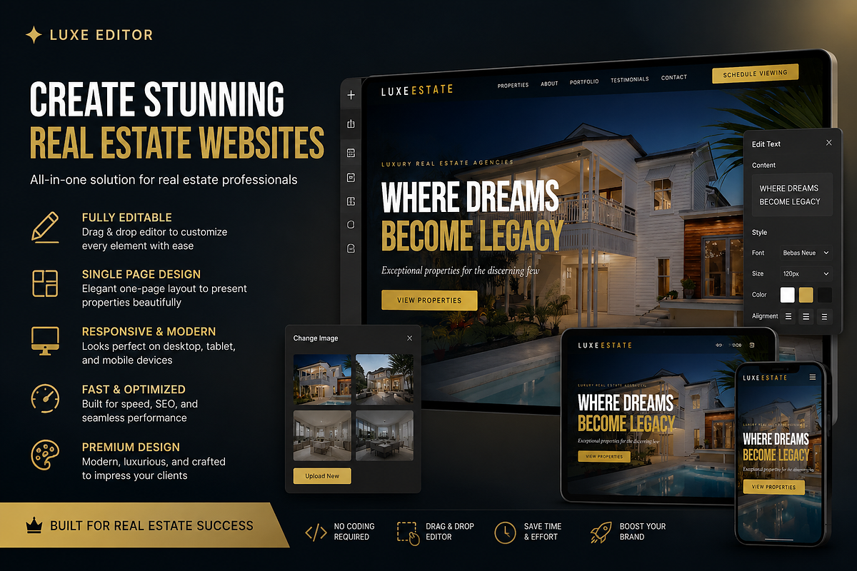 Real Estate Template, a HTML Template by DigitalsDesigns (Photo 2 of 5)