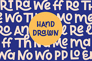 Pieno | Bold Playful Display Font, a Font by Point and Poem (Thumbnail 5 of 12)