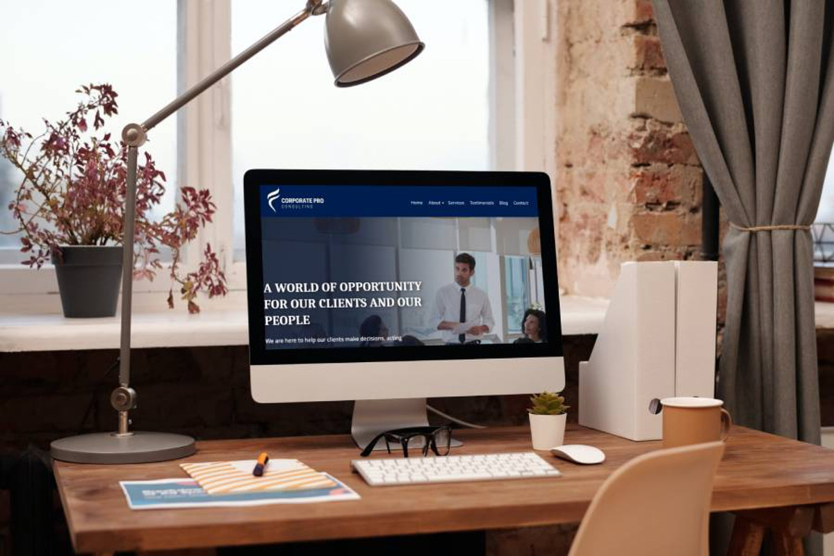 Business WordPress Theme - CorporatePro preview 3