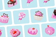Valentine Sweet Food 3D Icon, an Environmental 3D Model by Lumina_ui_ux202 (Thumbnail 6 of 6)