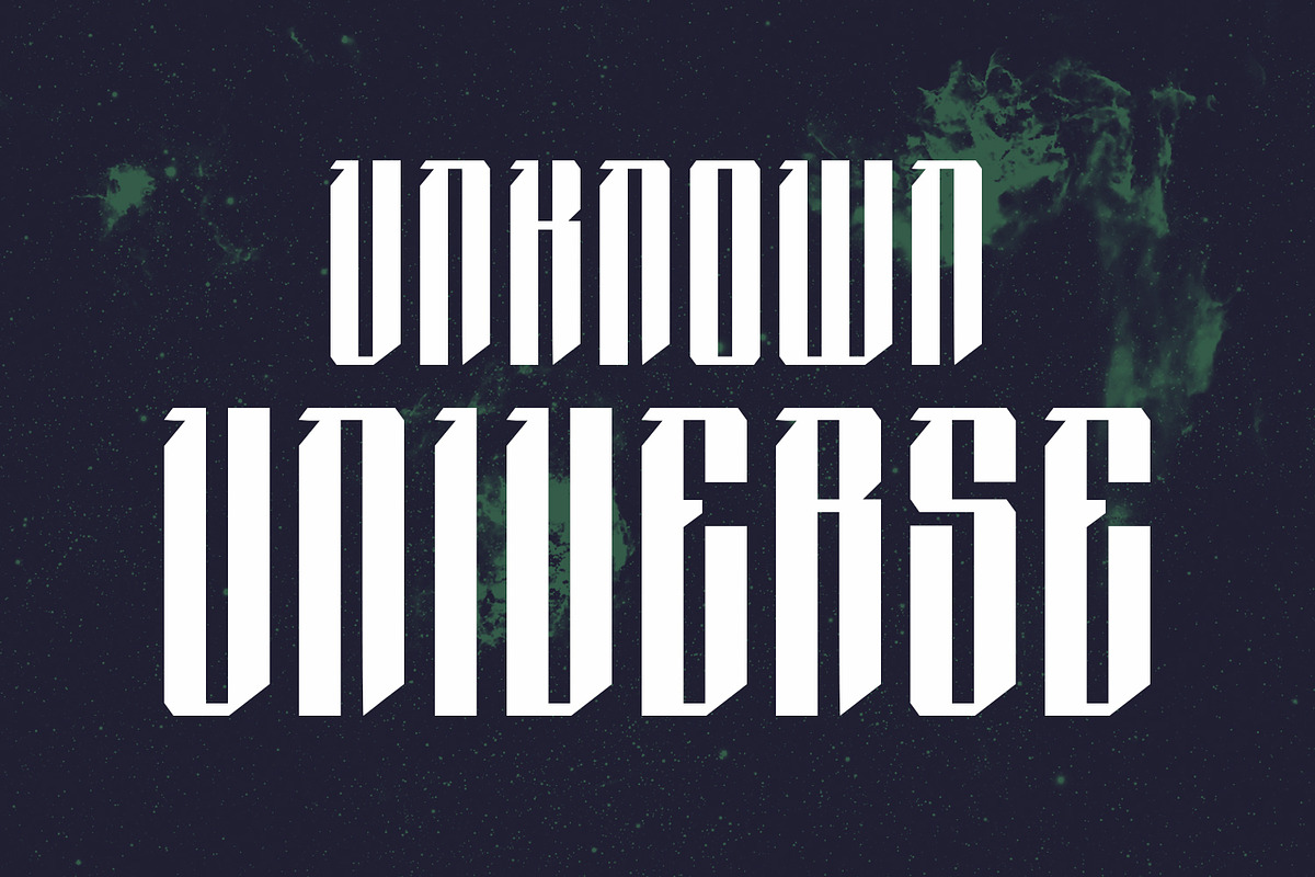 Starroz Futuristic Display Font, a Slab Serif Font by Maulana Creative (Photo 3 of 7)