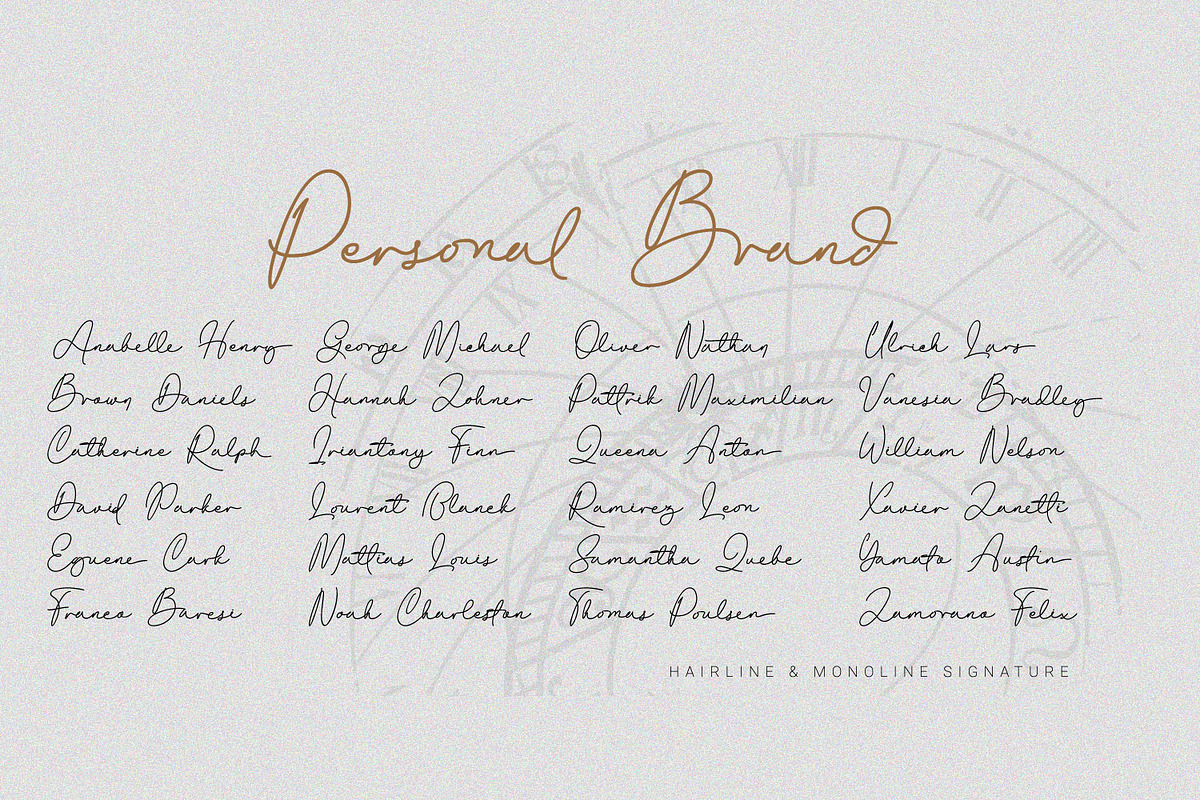 Prague Metronome, a Script Font by Ridha-38.lineart (Photo 8 of 14)