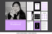 Editorial Workbook Canva Template, a Presentation Template by WorkShy Studio (Thumbnail 4 of 6)