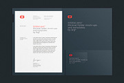 20 folder mock-ups & templates, a Product Mockup by Srg® (Thumbnail 5 of 21)
