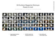 Outdoor Magazine Mockups, a Books & Magazine Mockup by Mr.Mockup™ (Thumbnail 3 of 24)