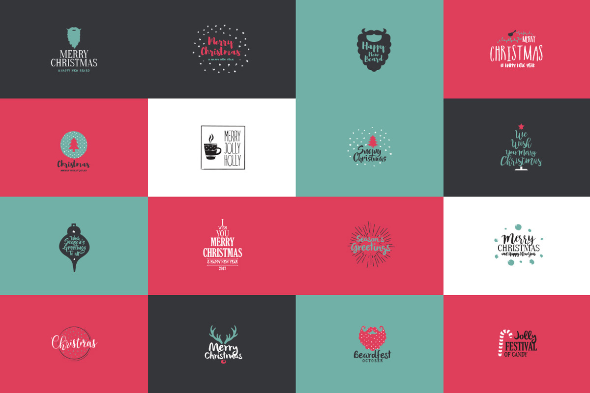 Christmas Logos Pack, a Branding & Logo Template by Graphicdome