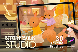 Storybook studio for Procreate