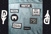 Visitor - a Sans Serif font family, a Sans Serif Font by Cribb Co. (Thumbnail 2 of 3)