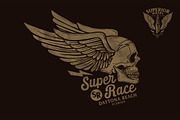 BIKERS BROTHERHOOD 7 ( Editable ), an Illustration by Artistic & Unique (Thumbnail 5 of 15)