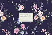 FLORAMA 6 Floral Seamless Patterns, a Pattern Graphic by Veris Studio (Thumbnail 28 of 34)