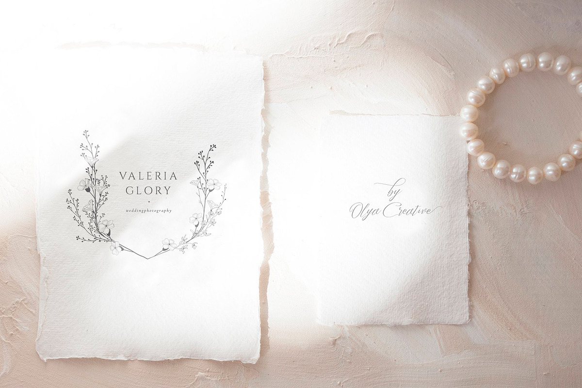 Pre-made Logo ~ Branding Kit, a Branding & Logo Template by Olya Creative (Photo 4 of 9)