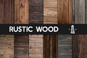 Rustic Wood Textures, a Background Graphic by Norse Studio (Thumbnail 1 of 3)
