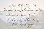 Bookmark | Script Font, a Handwritten Font by Scratchones (Thumbnail 6 of 8)