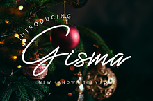 Gisma Handwritten font