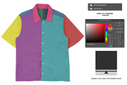 Short Sleeve Nylon - Mockup, a Shirt Mockup by DaldSgh (Thumbnail 10 of 12)