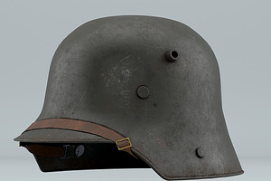 German Helmet WWI Stahlhelm M1916