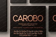 Carobo | Modern Sans Serif, a Sans Serif Font by Astuti Studio (Thumbnail 7 of 25)