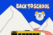 Geometric Back to School Poster, a Poster Template by hkmonir (Thumbnail 4 of 4)