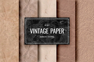Seamless Vintage Paper Textures
