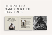 Paris - 35 Instagram Feed Posts, a Social Media Template by TheFisherCreative (Thumbnail 11 of 12)