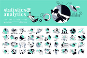 Statistics and analytics, an Illustration by PureSolution (Thumbnail 1 of 6)