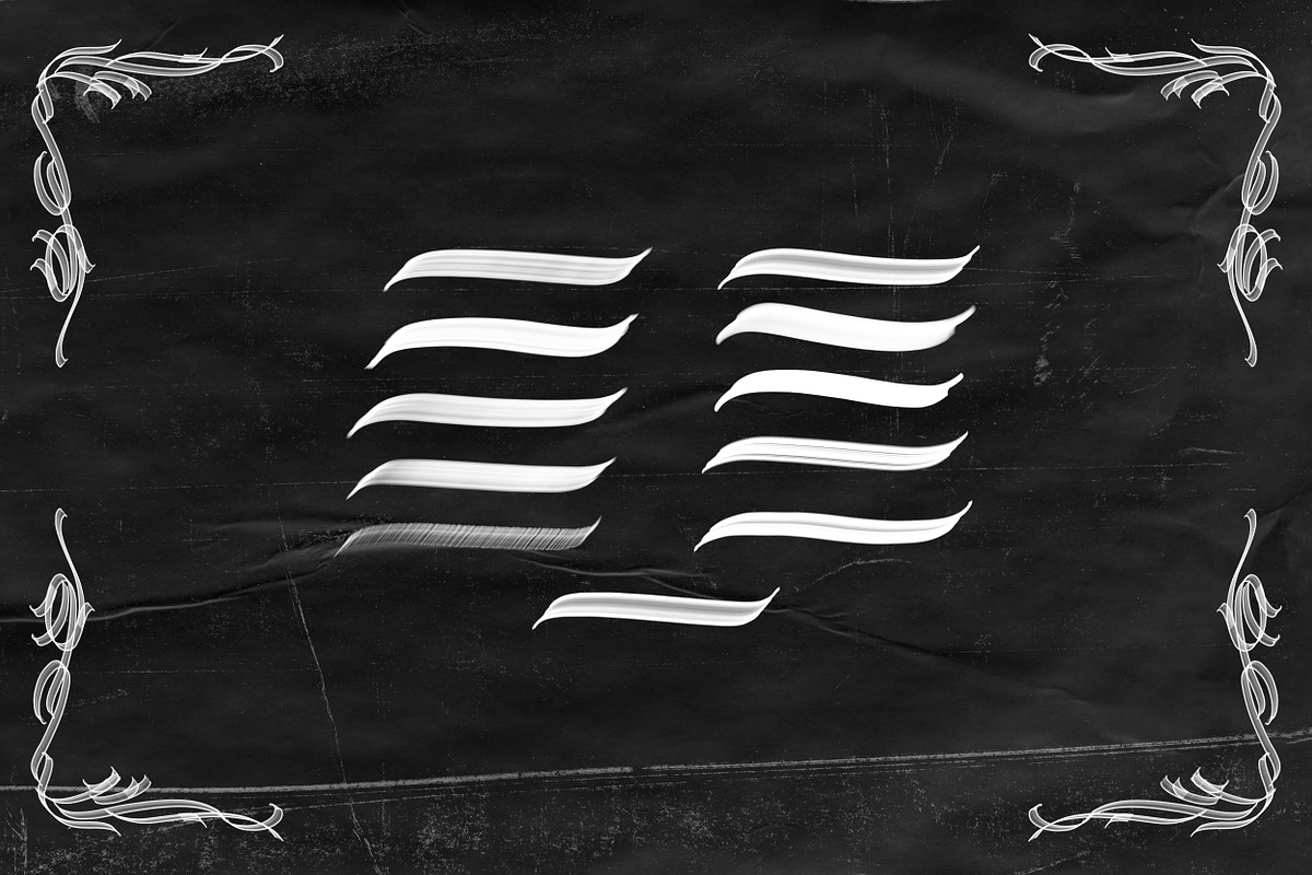 Blackletter brush - Procreate, a Brush Add-On by AspekHndz (Photo 3 of 6)