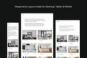 Minimal Portfolio Kit for Architects, a Landing Page Template by O N N O (Thumbnail 3 of 7)