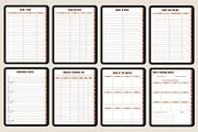 2026 Digital Reading Journal Bundle, a Stationery Template by Mustafiz (Thumbnail 7 of 11)