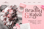 Sophia - Beauty Lovely Swash Font, a Serif Font by Sensatype (Thumbnail 7 of 12)