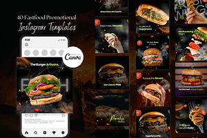 Burger & Fast Food Template | Canva
