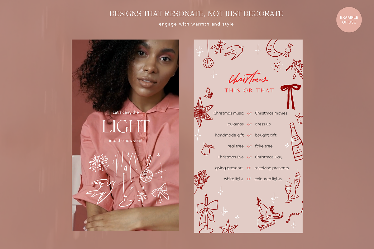 Christmas Illustrations + Lettering, a Seasonal Illustration by eclosque (Photo 18 of 34)