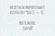Mondaze Typeface - 4 Weights, a Font by VP Fonts (Thumbnail 9 of 11)
