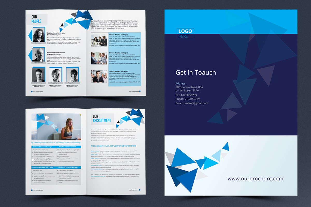 Brochure, a Brochure Template by artico (Photo 4 of 4)
