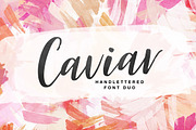 Caviar DUO font, a Handwritten Font by supfonts (Thumbnail 1 of 7)