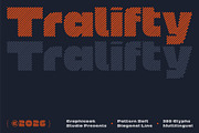 Tralifty, a Sans Serif Font by graphicook (Thumbnail 1 of 10)