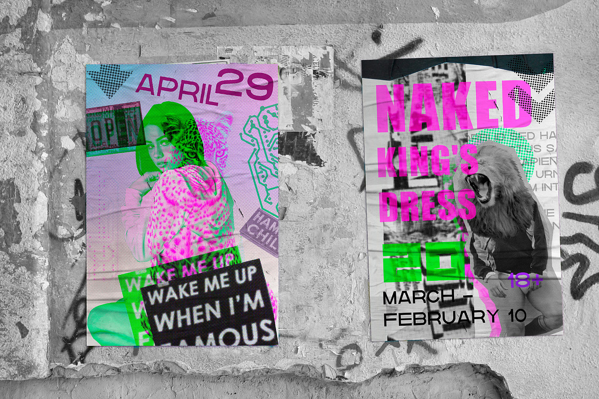 Halftone dot collage creator, an Object Graphic by LaVika (Photo 2 of 10)