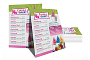 Frozen Yogurt Menu Flyer, a Flyer Template by boca2600 (Thumbnail 2 of 3)