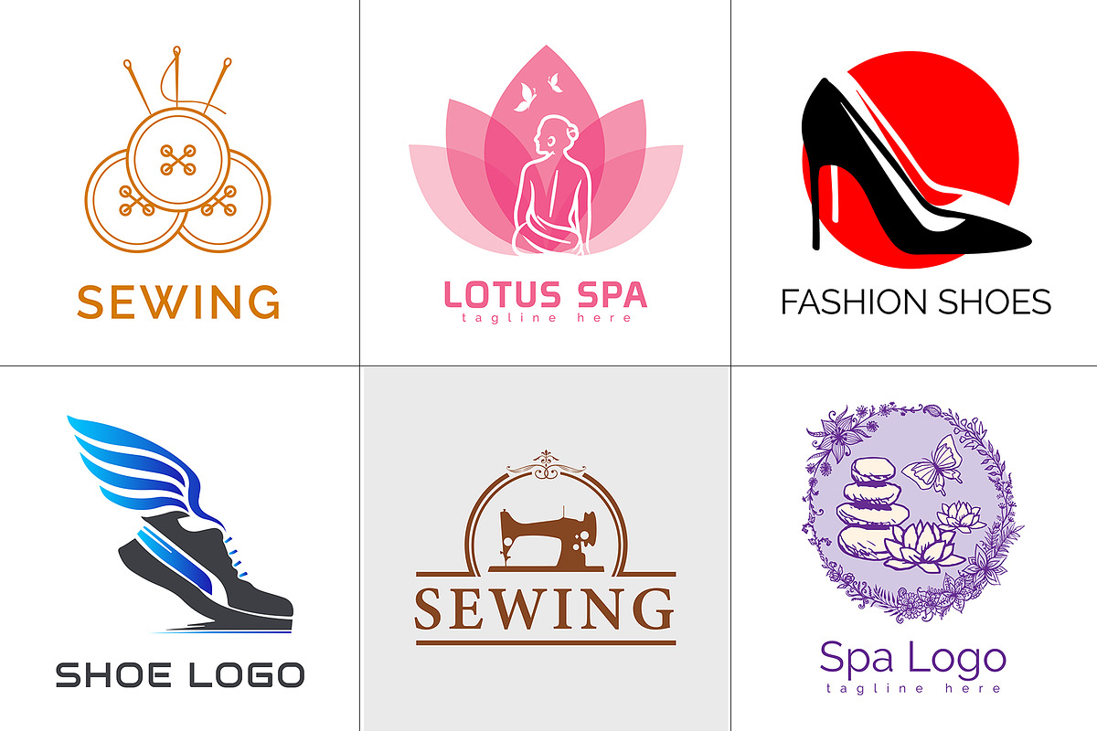 800+ Professional Logos Bundle, a Branding & Logo Template by Design Forest (Photo 26 of 48)