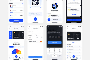 Bankgo - E-Wallet App UI Kit